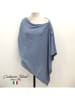 MILANO AMOUR Poncho in Hellblau
