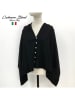 MILANO AMOUR Poncho in Schwarz