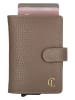 Charm Leren portemonnee lichtbruin - (B)7 x (H)10 x (D)1,5 cm