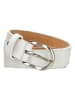 Charm Leren riem wit