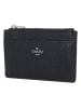 Charm Leder-Geldbörse in Schwarz - (B)13,5 x (H)7,5 x (T)1 cm