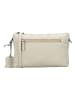 Charm Leder-Umhängetasche in Creme - (B)22 x (H)14 x (T)7 cm
