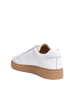 British Passport Leder-Sneakers in Weiß