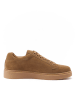 British Passport Leren sneakers lichtbruin