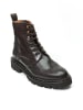 British Passport Leren boots bruin
