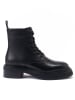 British Passport Leren boots zwart
