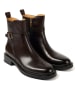 British Passport Leren boots bruin