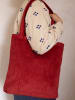 Folkifreckles Shopper rood - (B)35 x (H)37 x (D)10 cm