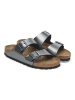 Birkenstock Pantoletten "Arizona" in Schwarz - Weite S