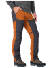 Hannah Zipp-Off-Funktionshose "Torg" in Anthrazit/ Orange