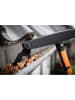 Fiskars Dachrinnenreiniger "QuikFit" in Schwarz/ Orange