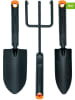 Fiskars 3tlg. Handgeräte-Set "Ergo" in Grün