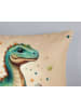 Good Morning Flanellen beddengoedset "Milo" beige/mintgroen