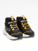 Bull Boys Sneakers "T-Rex" in Schwarz/ Gelb