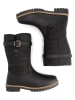 TRAVELIN' Leren boots "Aremark" zwart