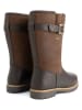 TRAVELIN' Leren boots "Finnberg" bruin
