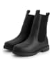 TRAVELIN' Leren chelseaboots "Herning" zwart