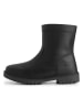 TRAVELIN' Leder-Boots "Husby" in Schwarz