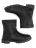 TRAVELIN' Leder-Boots "Husby" in Schwarz