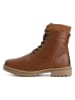 TRAVELIN' Leder-Boots "Langdets" in Hellbraun