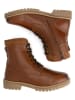 TRAVELIN' Leder-Boots "Langdets" in Hellbraun