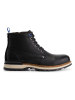 TRAVELIN' Leder-Boots "Malling" in Schwarz