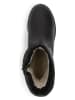 TRAVELIN' Leren boots "Nyvoll" zwart