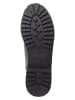 TRAVELIN' Leren chelseaboots "Sandnes" zwart