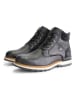 TRAVELIN' Leder-Boots "Sundby" in Schwarz