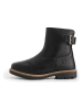 TRAVELIN' Leren boots "Tingvoll" zwart