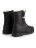 TRAVELIN' Leren boots "Vaerum" zwart