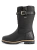 TRAVELIN' Leren boots "Vadso" zwart