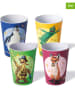 AWAVE 4er-Set: Trinkbecher in Bunt - 250 ml