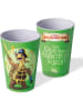 AWAVE 4er-Set: Trinkbecher in Bunt - 250 ml
