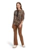 Betty Barclay Bluza w kolorze karmelowo-czarnym