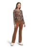 Betty Barclay Longsleeve camel/zwart