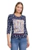 Betty Barclay Longsleeve in Dunkelblau/ Cream