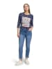 Betty Barclay Longsleeve in Dunkelblau/ Cream