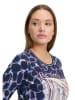 Betty Barclay Longsleeve in Dunkelblau/ Cream