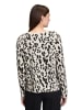 Betty Barclay Pullover in Creme/ Schwarz