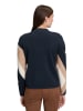 Betty Barclay Pullover in Dunkelblau/ Beige
