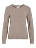 Vila Pullover "Viril" in Taupe