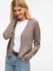 Vila Cardigan "Viril" in Taupe