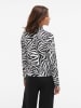 Vila Longsleeve "Vileoa" in Weiß/ Schwarz