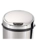 Echtwerk Sensor-Badabfalleimer in Silber - 9 l