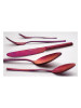 Echtwerk 30tlg. Besteck-Set "Positano" in Rot