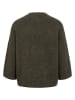NÜMPH Sweter "Riette" w kolorze ciemnozielonym