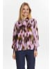NÜMPH Blouse "Lilith" lichtroze/bordeaux