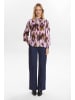 NÜMPH Blouse "Lilith" lichtroze/bordeaux