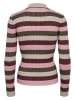 NÜMPH Pullover "Moras" in Rosa/ Bordeaux/ Beige